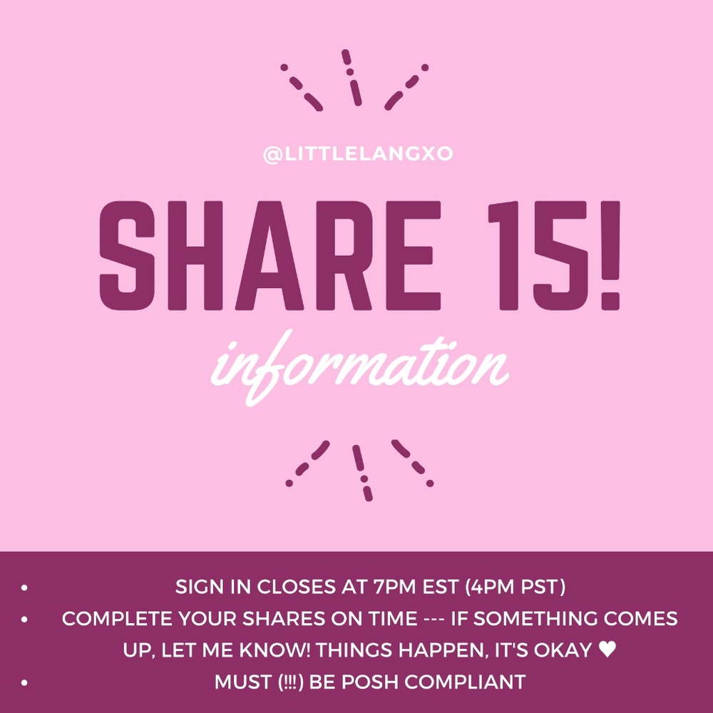 ♥ CLOSED ♥ SAT JAN 18 ♥ SHARE GROUP ♥ - Picture 4 of 5